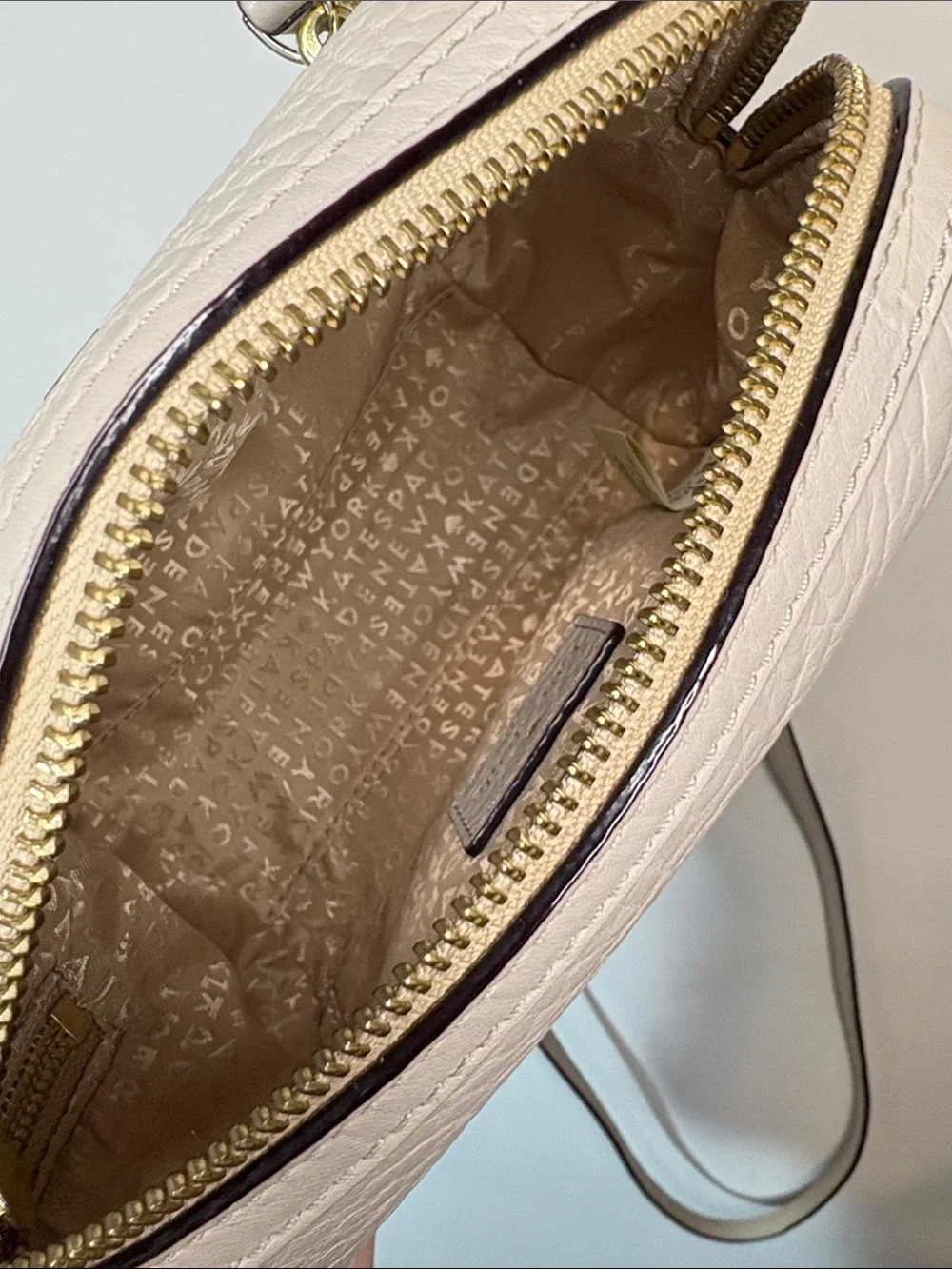Kate Spade New York Perri Lane Looloo Bubbles Crossbody Perforated Polka Dot